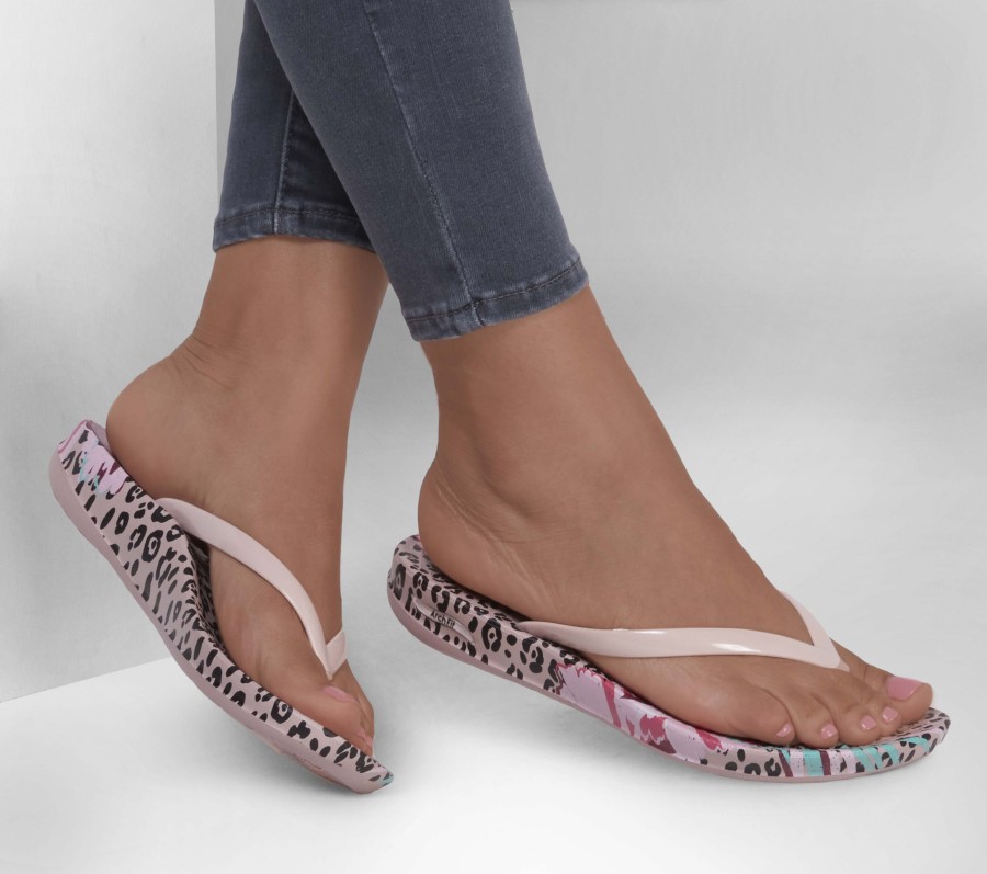 SKECHERS Arch Fit Bungalow Pink / Multi Sandals