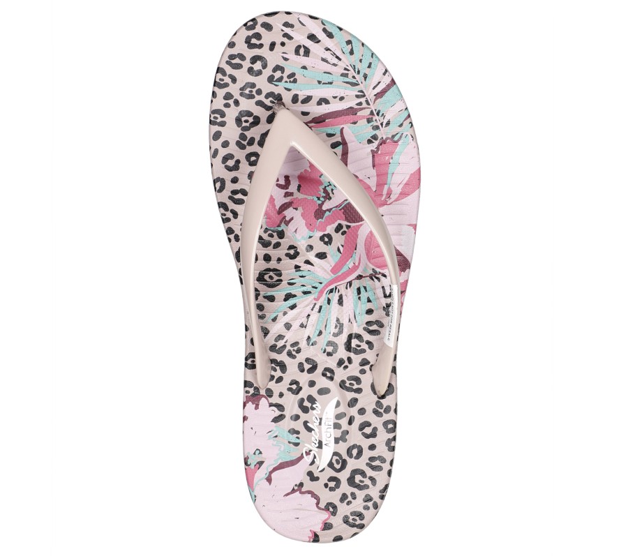 SKECHERS Arch Fit Bungalow Pink / Multi Sandals