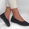 SKECHERS Skechers Arch Fit Cleo Sport Black Slip-Ons