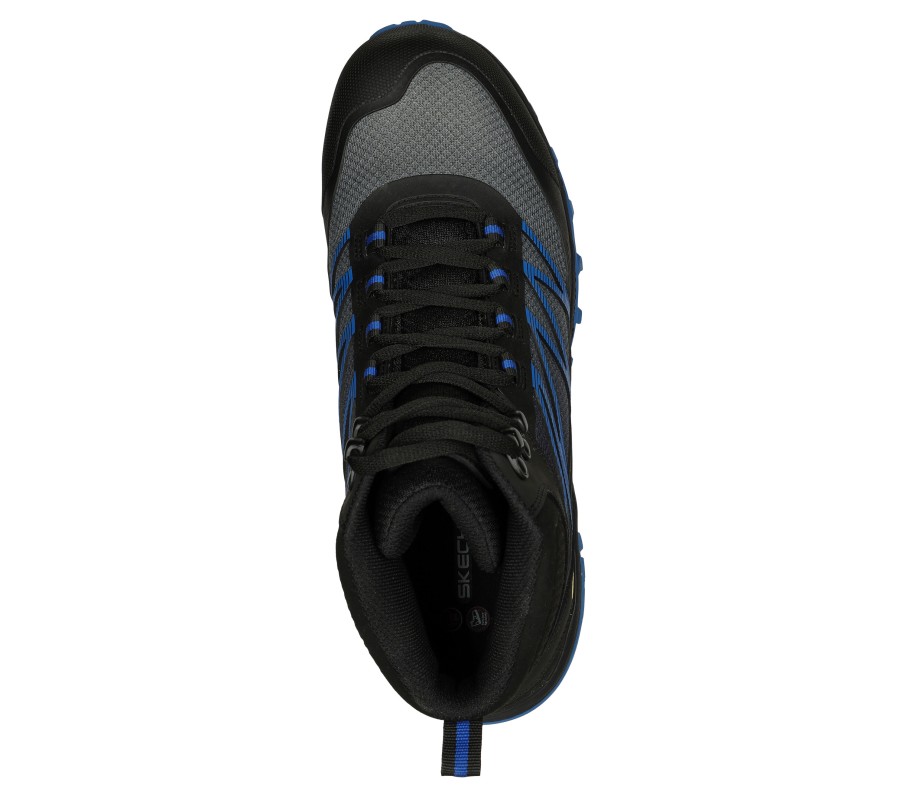 SKECHERS Work: Puxal - Firmle Esd Comp Toe Black / Blue Work & Safety