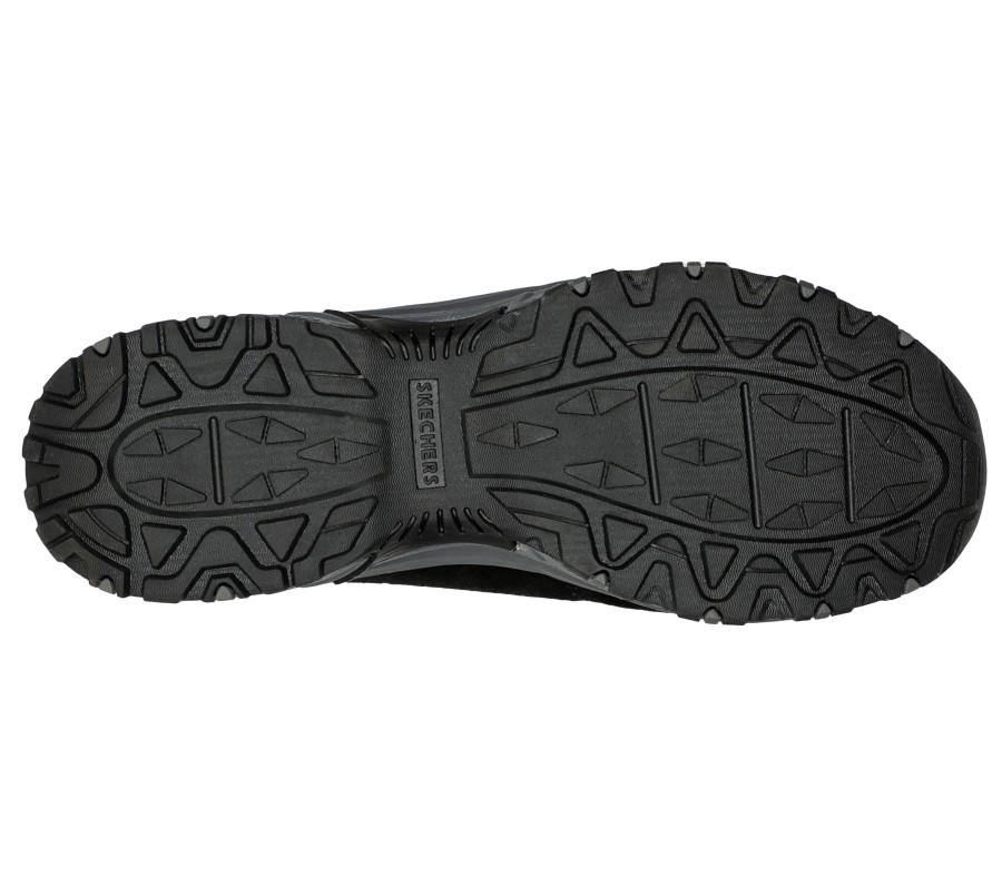 SKECHERS Hillcrest - Nature Walk Black / Charcoal Slip-Ons