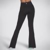 SKECHERS The Go Walk Go Stretch Flare Pant Black Bottoms