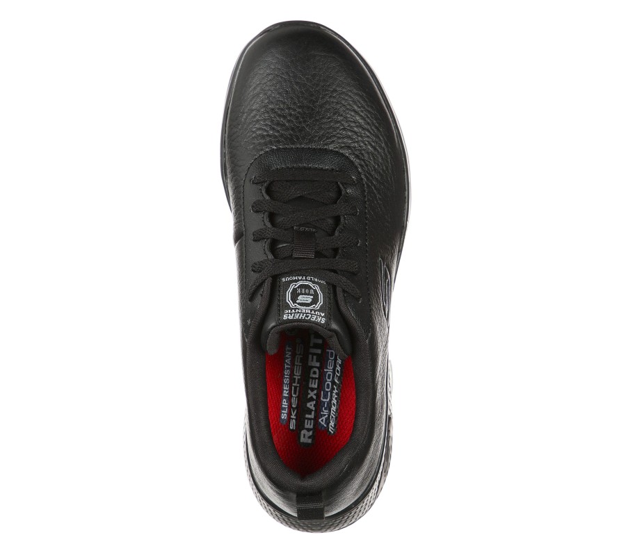 SKECHERS Work Relaxed Fit: Marsing - Gmina Sr Black Work & Safety