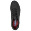 SKECHERS Work Relaxed Fit: Uno Sr - Sutal Black Work & Safety