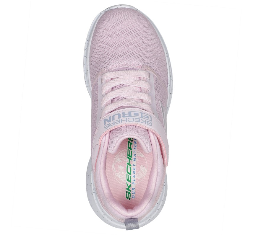 SKECHERS Go Run Fast - Earthy Gal Light Pink Athletic Sneakers