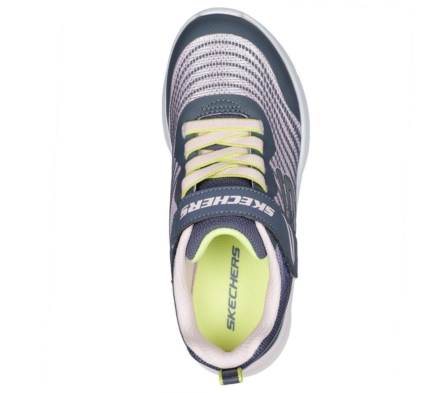 SKECHERS Microspec - Rejoice Racer Charcoal / Multi Athletic Sneakers