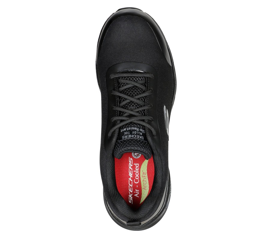 SKECHERS Work: Arch Fit Sr - Ringstap Black Work & Safety