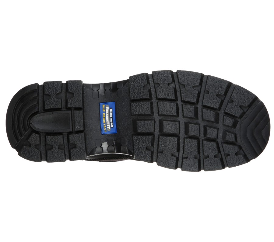 SKECHERS Work Relaxed Fit: Wascana - Benen Wp Tactical Black Work & Safety