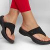 SKECHERS Skechers Go Walk Smart - Charmed Black Sandals