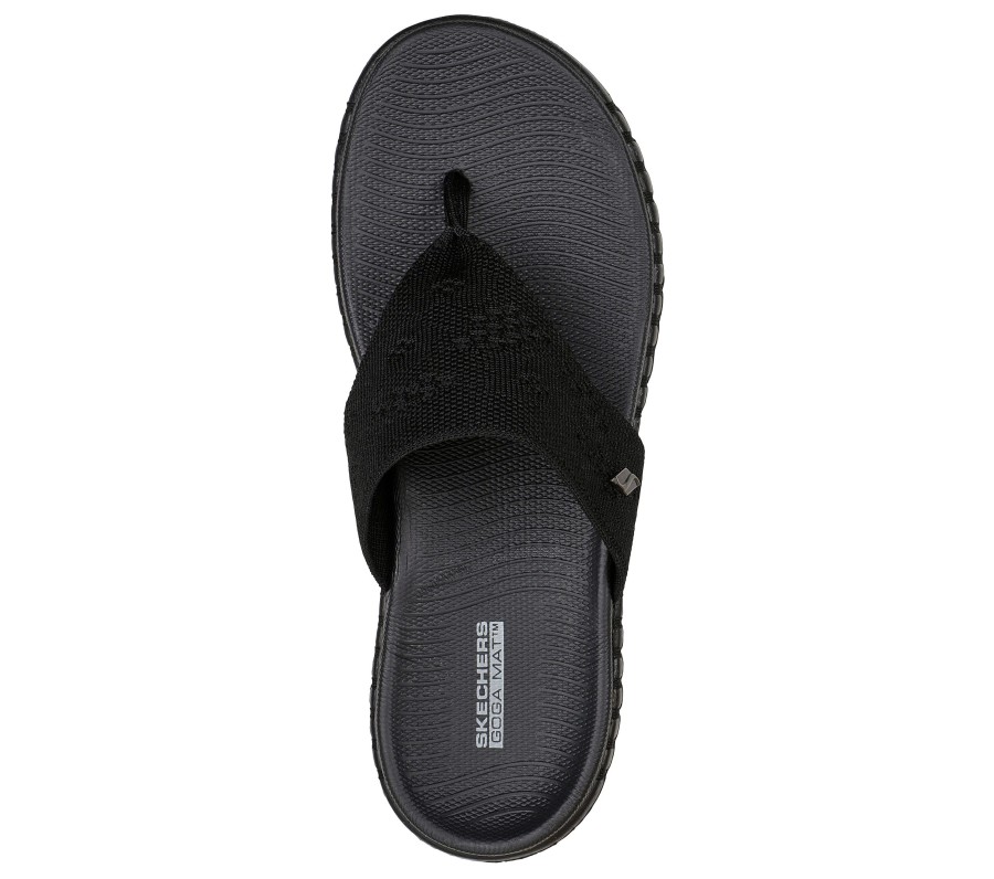 SKECHERS Skechers Go Walk Smart - Charmed Black Sandals