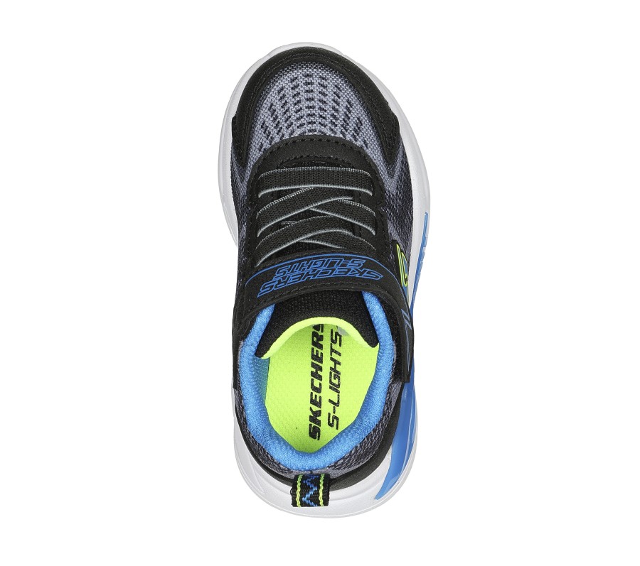 SKECHERS S Lights: Tri-Namics Black / Yellow / Blue Light-Up