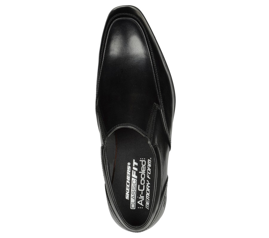 SKECHERS Trentmore - Dafoe Black Slip-Ons