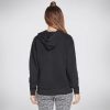 SKECHERS Bobs Apparel Classy Lassie Pouch Pullover Hoodie Black Tops