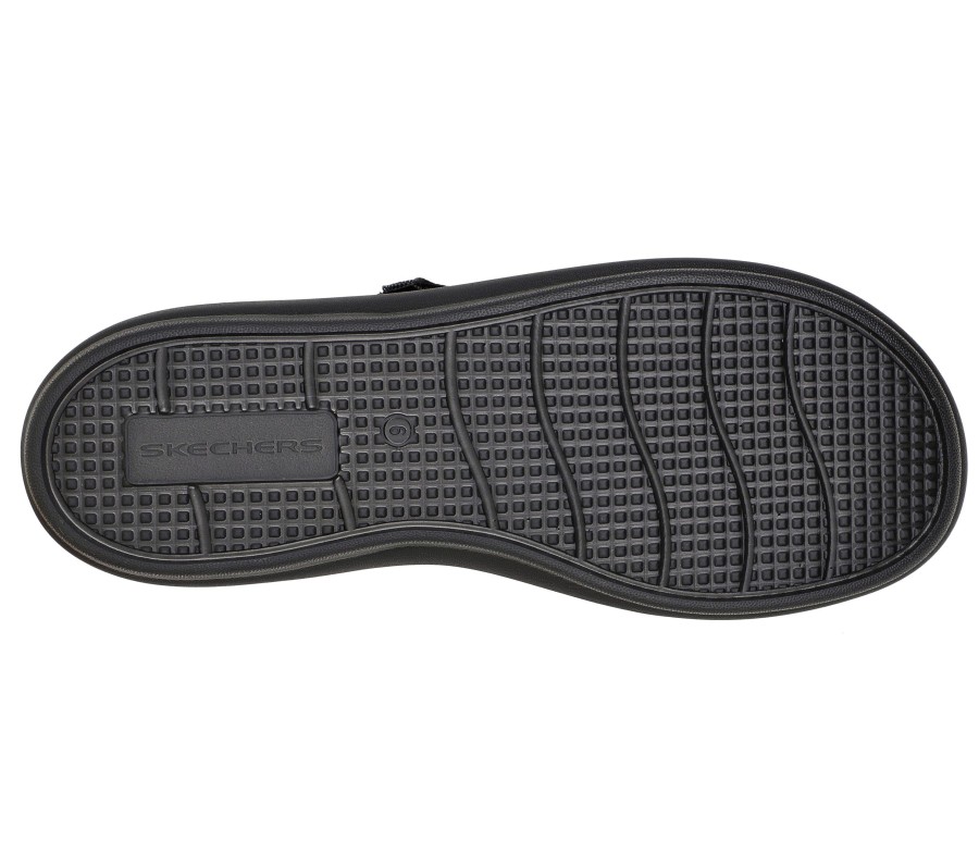 SKECHERS Foamies: Arch Fit Ascend - Sweetpea Black Sandals