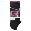 SKECHERS No Show Premium Basic Socks - 3 Pack Black Accessories