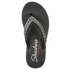 SKECHERS Meditation - Lotus Bae Black Sandals