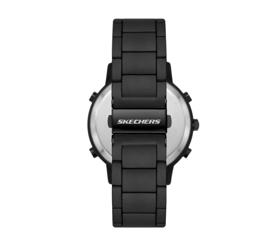 SKECHERS Skechers Lawndale Laser Watch Black Accessories