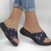 SKECHERS Skechers On-The-Go 600 - Blooms Black / Gray Sandals