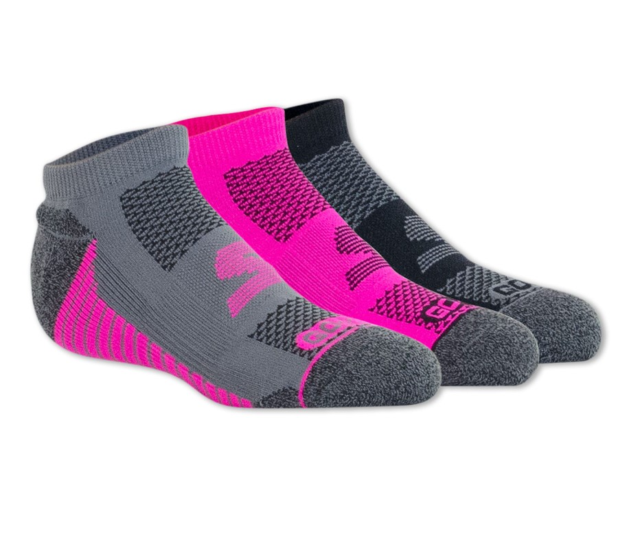 SKECHERS 3 Pack Godri Socks Black / Pink Accessories