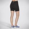 SKECHERS Go Stretch 6-Inch Bike Short Black Bottoms