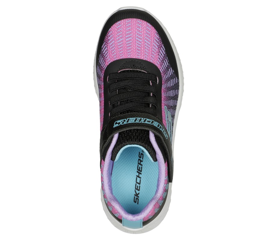 SKECHERS Microspec Plus - Disco Dreaming Black / Multi Athletic Sneakers