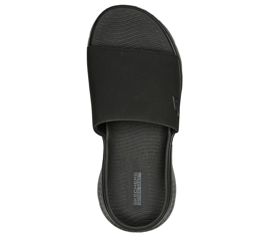 SKECHERS Go Walk Flex Sandal - Omura Black Sandals